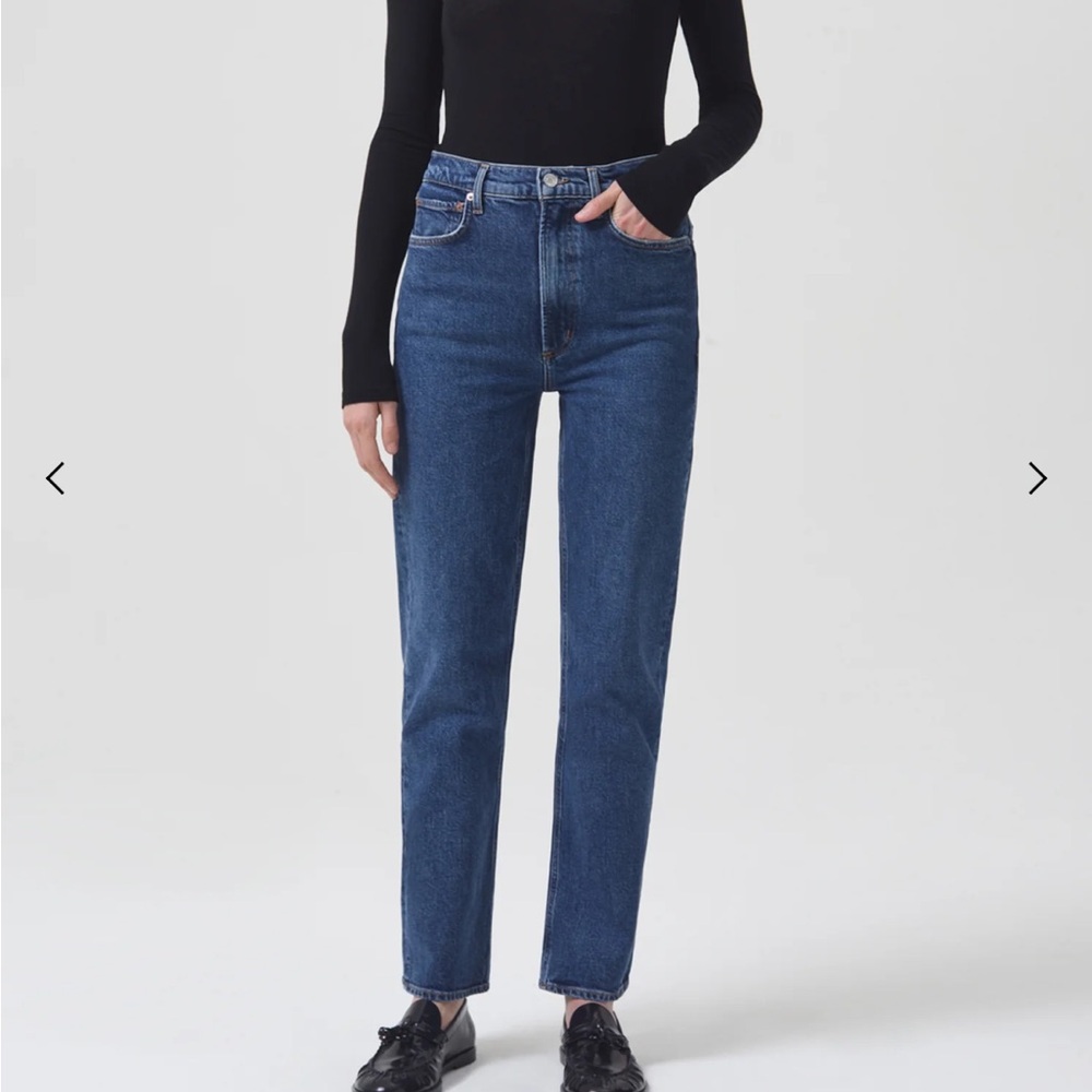 NWT Agolde High Rise Stovepipe Jean